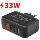 Ładowarka sieciowa HAMA 201629 33W Czarny