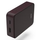 Powerbank HAMA Color 10 10000 mAh Bordowy